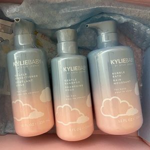 BRAND NEW Kylie baby bubble bath, shampoo & conditioner